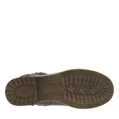 Boots graphites à talon plat - Image 6