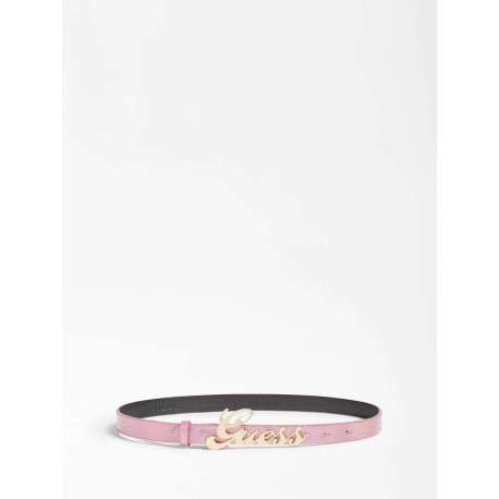 Ceinture or rose avec gros logo - Image 2