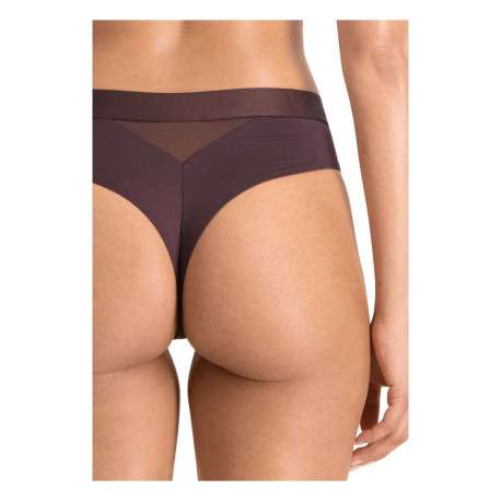 Lot de 2 slips Puma bordeaux unis logotypés - Image 7