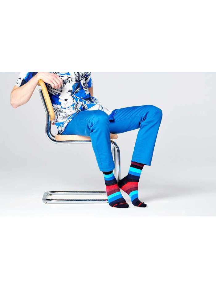 Lot De 12 Chaussettes Homme SOCK SATION Multicolores - Taille UK 6-11 - Neuf Avec étiquettes