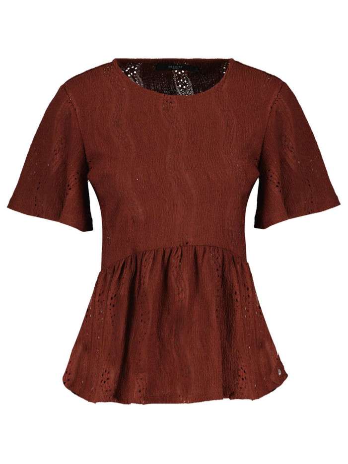 Chemise brique unie coupe...