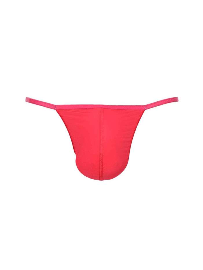 String Plume rouge uni en...