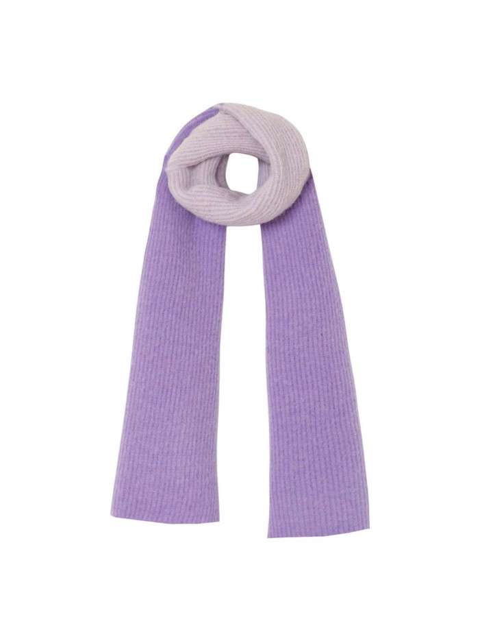 Écharpe Milans En Soie/viscose Lilas Extra Large - Neuve Avec étiquettes
