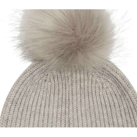 Bonnet femme gris - Image 2