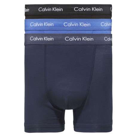Lot de 3 boxers multicolores en coton avec tailles élastiquées - Image 15