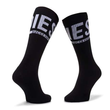 Lot de 3 paires de chaussettes noires en coton mélangé unies - Image 3