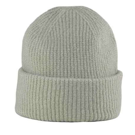 Bonnet vert d'eau à revers