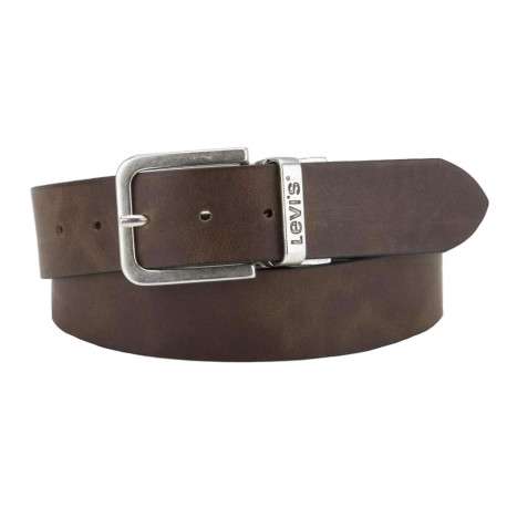 Ceinture noire en cuir avec une boucle à ardillon carrée