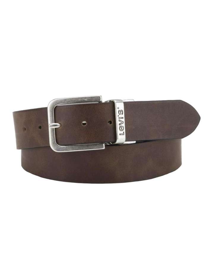 Ceinture noire en cuir avec...