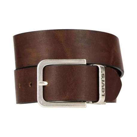 Ceinture noire en cuir avec une boucle à ardillon carrée - Image 3