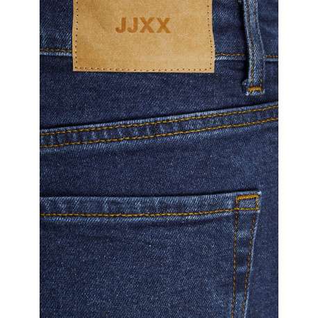 Jean Tokyo Wide bleu en coton uni avec une coupe droite - Image 6