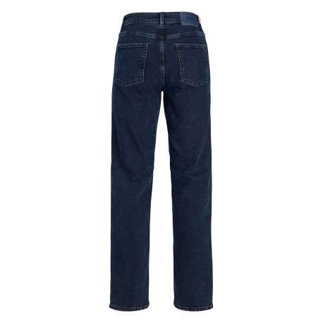 Jean Seoul Straight nuit en coton uni avec une coupe droite - Image 2