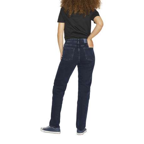 Jean Seoul Straight nuit en coton uni avec une coupe droite - Image 6
