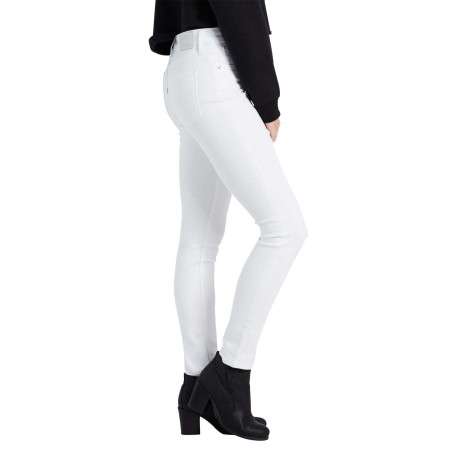 Jean 721™ High Rise Skinny blanc en coton uni avec une coupe skinny - Image 4