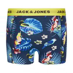 Lot de 3 Boxers classiques en coton multicolores imprimés avec imprimé floral