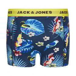 Lot de 3 Boxers classiques en coton multicolores imprimés avec imprimé floral