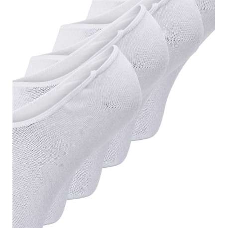 Lot de 5 paires de soquettes blanches unies basses et identiques - Image 3
