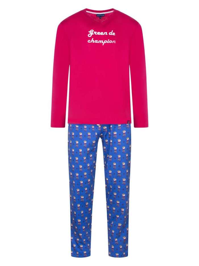 Pyjama multicolore à...