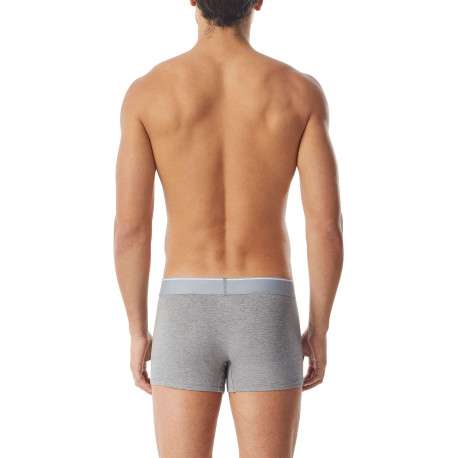 Lot de 3 boxers classiques multicolores en coton stretch avec une taille élastiquée - Image 3
