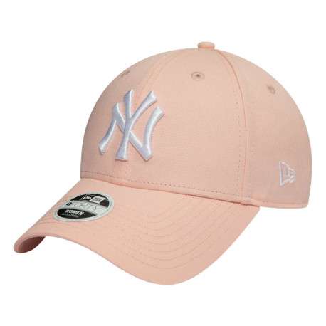 Casquette New York Yankees 9Forty en coton pêche unie