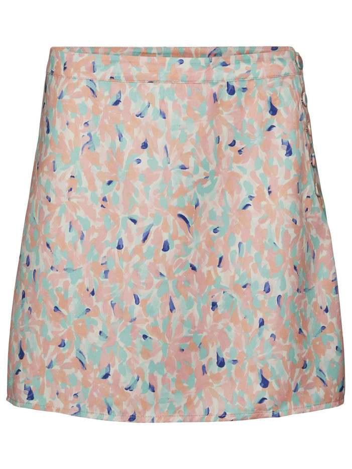 Jupe courte beige fantaisie...
