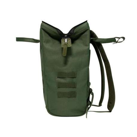 Sac à dos kaki Seoul avec logo de la marque et poches interchangeables - Image 5