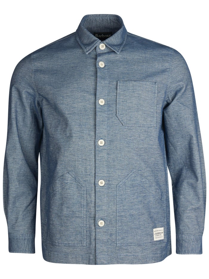 Chemise marine en coton...