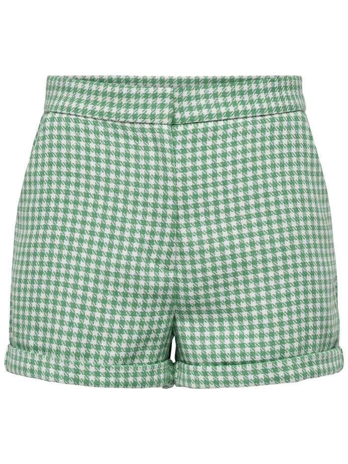 Short chino vert à motif...