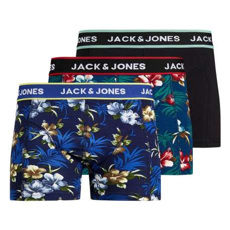 Lot de 3 Boxers classique multicolore uni avec une coupe fermée - Image 11