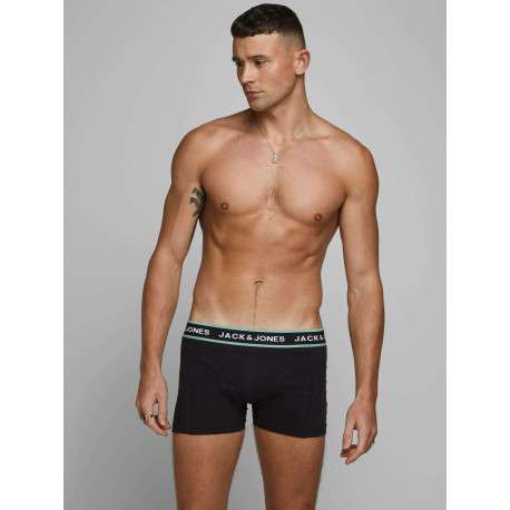 Lot de 3 Boxers classique multicolore uni avec une coupe fermée - Image 14