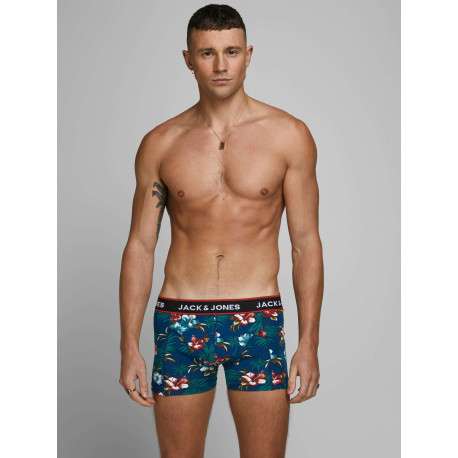 Lot de 3 Boxers classique multicolore uni avec une coupe fermée - Image 17