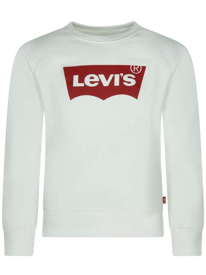 Sweat blanc en coton...