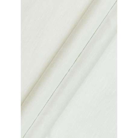 Débardeur blanc imprimé carré de fleurs tropicales vertes, à col rond et base asymétrique à nouer - Image 3