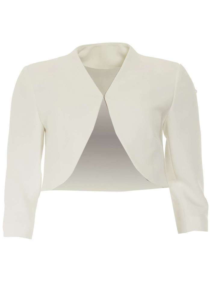 Blazer ecru uni coupe...