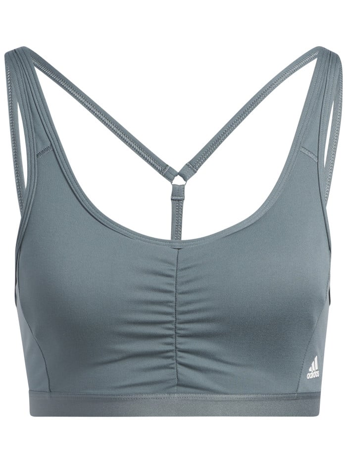 Brassière à bretelles grise...
