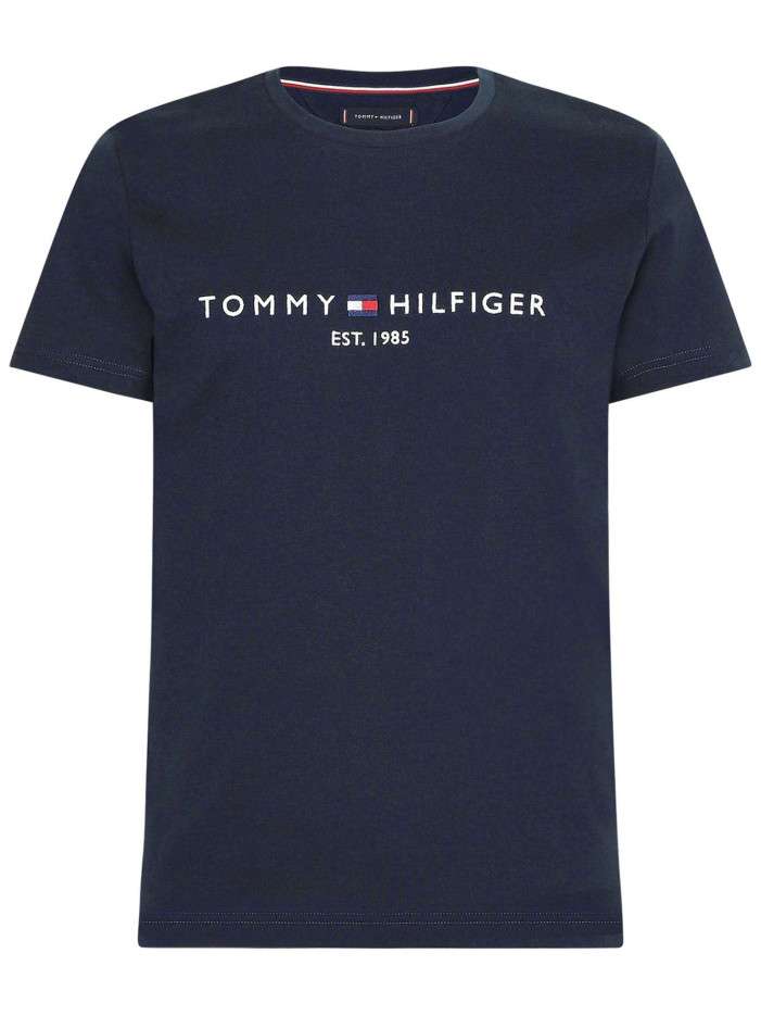 T-shirt marine en coton...