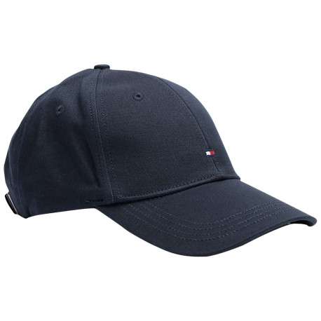Casquette Classic Bb Cap marine en coton avec drapeau brodé