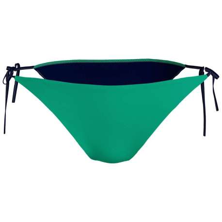 Bas de maillot de bain multicolore avec nom de la marque à l'arrière