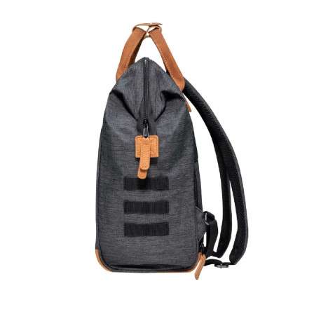 Sac à dos Londres anthracite uni avec des poches interchangeables - Image 6