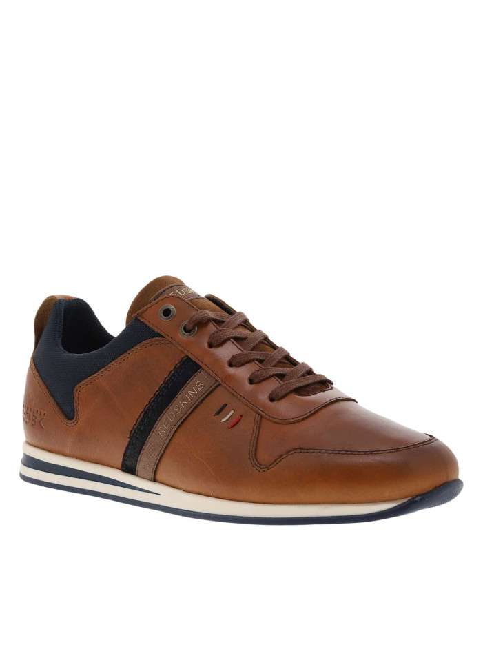 Baskets basses en cuir...