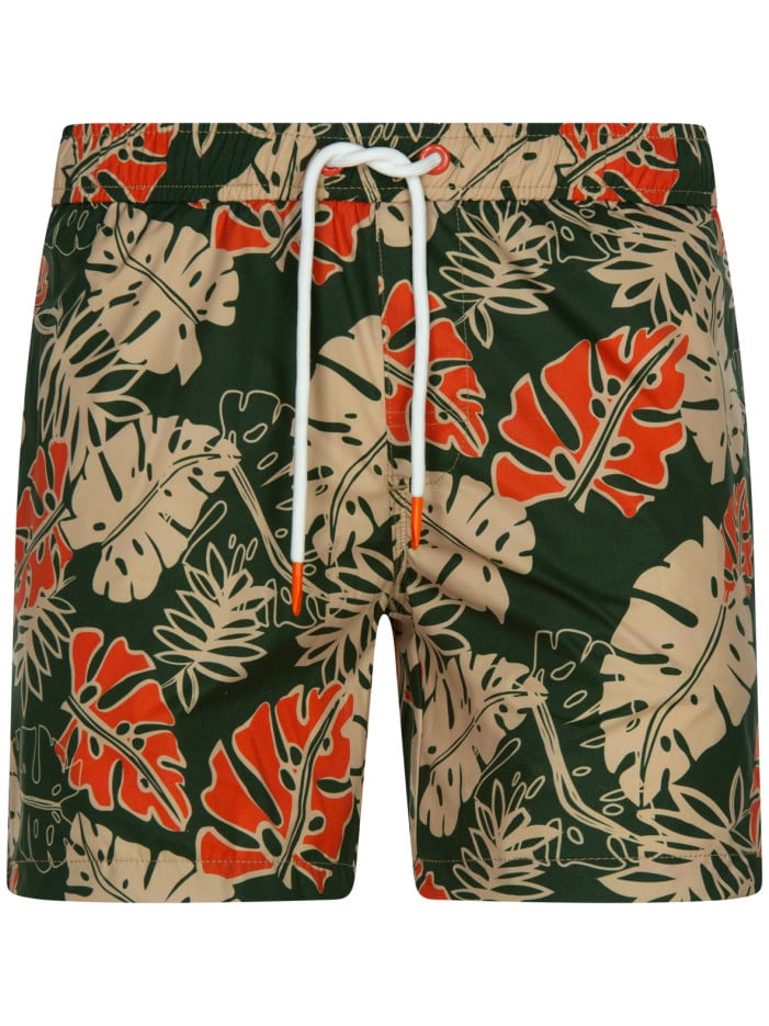 Short de bain kaki avec...