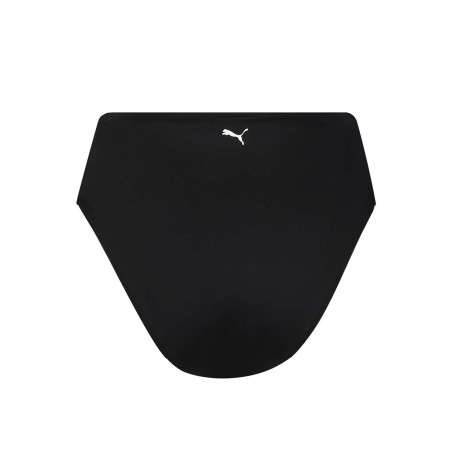 Bas de maillot de bain noir fantaisie avec le nom de la marque triplé floqué à l'avant - Image 2