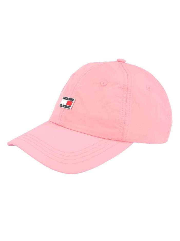 Casquette rose unie avec...