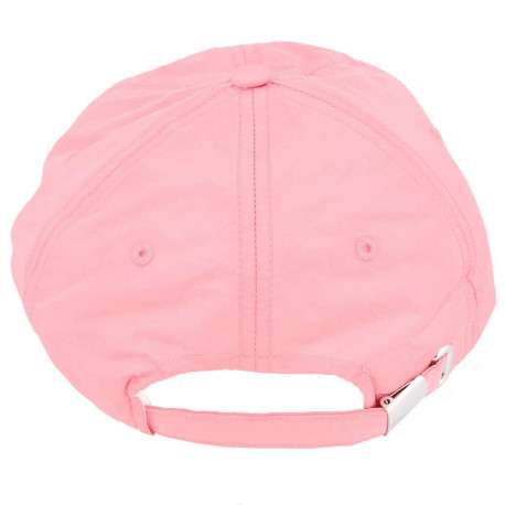 Casquette rose unie avec fermeture clip inox - Image 4