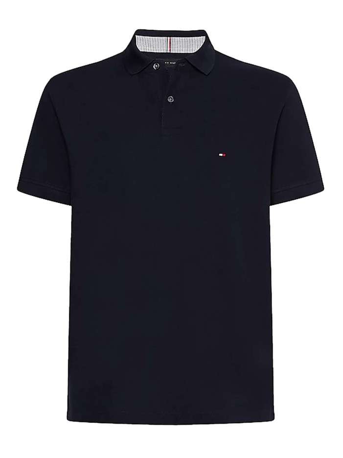 Polo marine en coton...