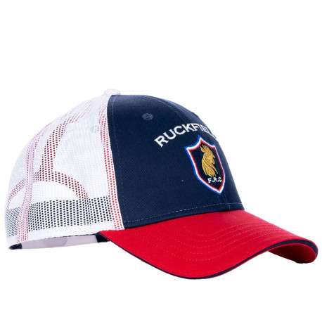 Casquette homme Ruckfield marine et Mesh blanc