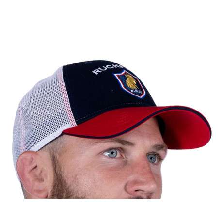 Casquette homme Ruckfield marine et Mesh blanc - Image 2