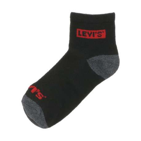 Chaussettes basses fantaisie grise et anthracite à logo all over, lot de 6 paires - Image 7
