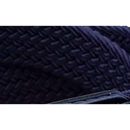 Ceinture marine unie tressée avec extrémité et passant uni - Image 3