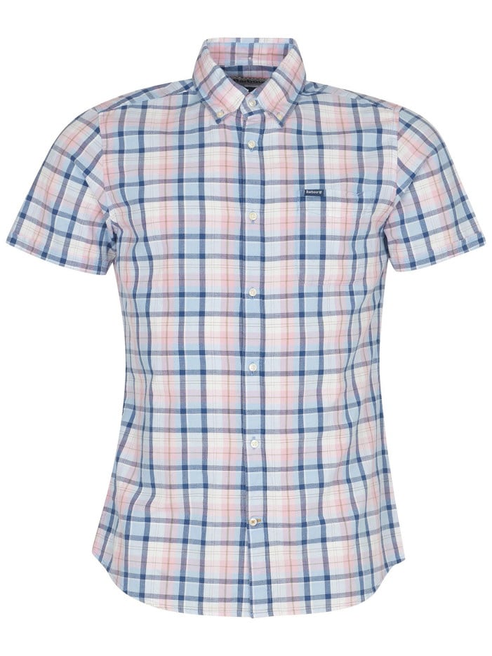 Chemise rose en coton...